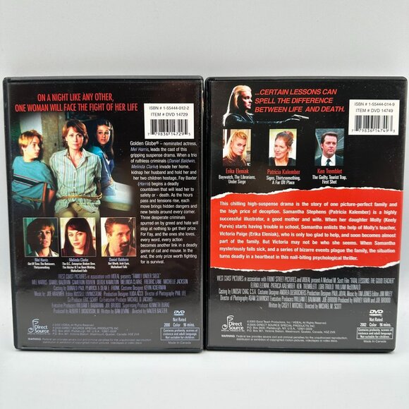 Family Under Siege Fatal Lessons 2000 2004 Mel Harris Erika Eleniak DVD - Picture 4 of 5